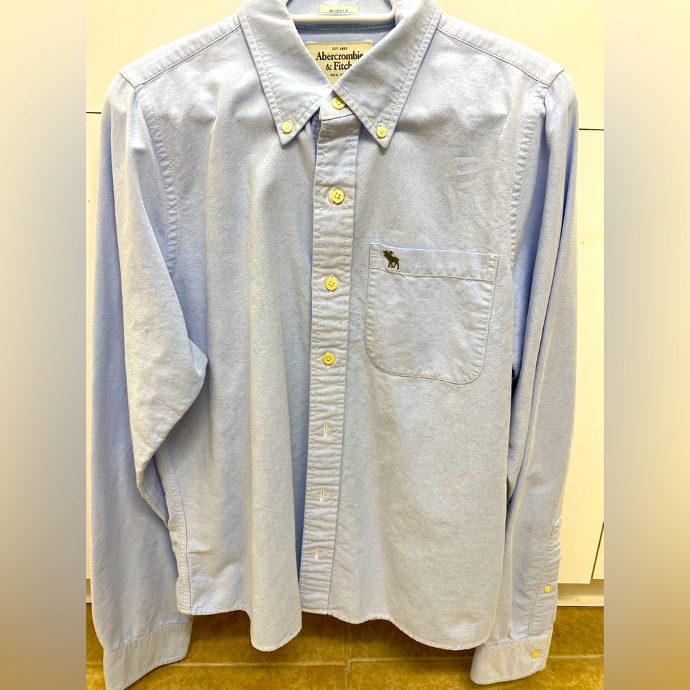 Men's Abercrombie & Fitch Button-Down Shirt XL